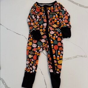 Little Sleepies Halloween Candy Kids Footie